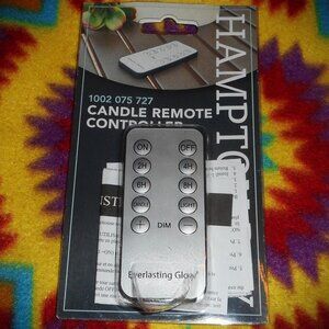 Hampton Bay Candle Remote Controller 1002 075 727 Everlasting Glow